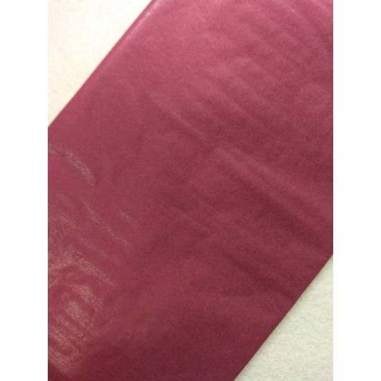 Бумага тишью 50*66 см (10 листов) , бордовый, цена за упаковку